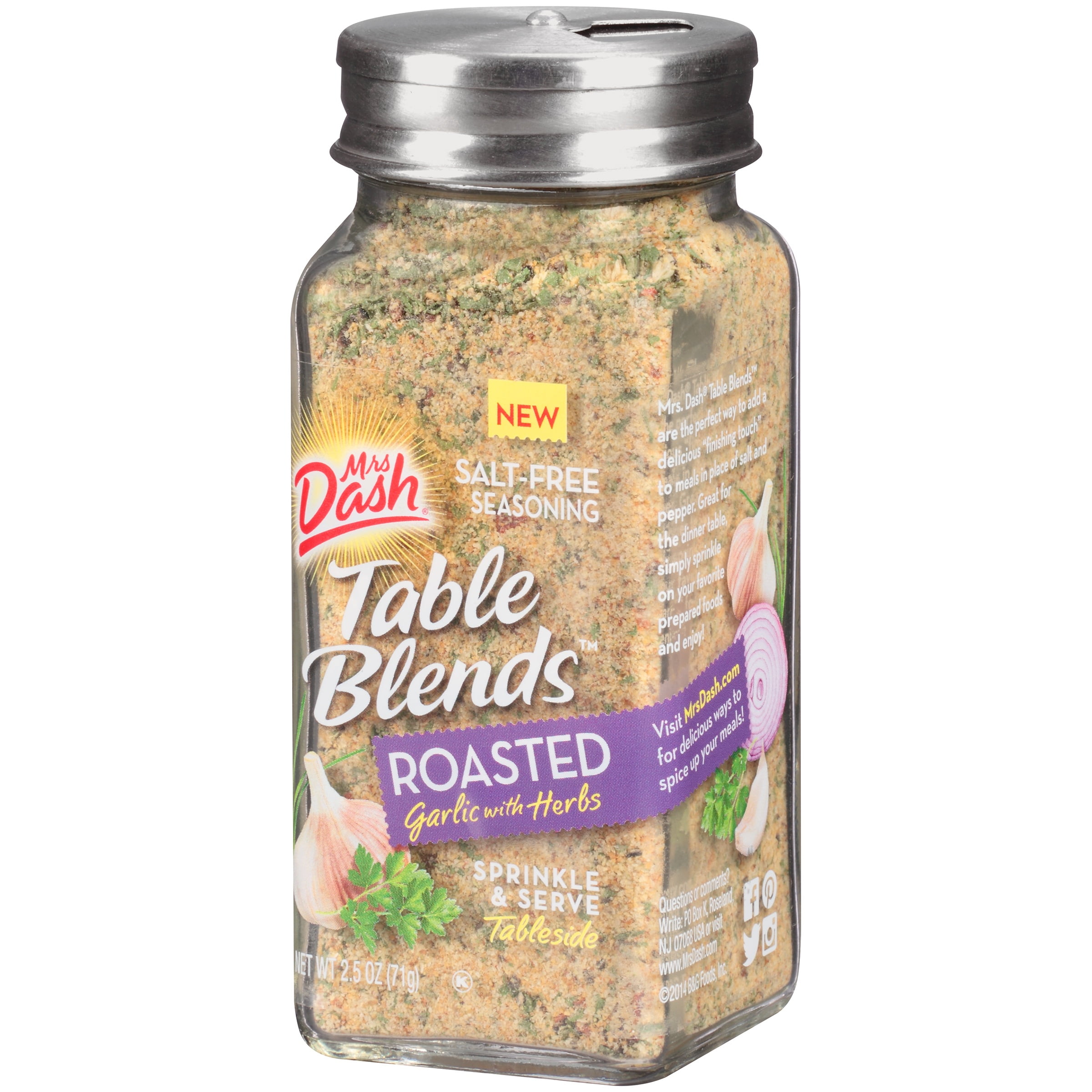 Dash Seasoning Blends Garlic & Herb / 21 Oz-6 Count