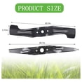 thumbnail image 7 of 72531-VH7-000 & 72511-VH7-000 Lawn Mower Blade Set for HRX217, HRX217K1, HRX217K2, HRX217K3, HRX217K4 Mower 21" MicroCut Twin Blade Set, 7 of 7