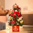 thumbnail image 1 of Árbol de Navidad Artificial de Mesa con Luces Led, Ideal para Decorar Interiores y Fiestas., 1 of 7