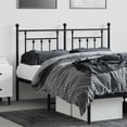 thumbnail image 3 of vidaXL 38.2 Inch Black Metal Headboard, King Farmhouse Headboard Only, Heavy-Duty Frame, 3 of 69