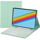 thumbnail image 1 of Funda con teclado táctil para iPad de 9.ª/8.ª/7.ª generación (2021/2020/2019) de 10,2 pulgadas, con portalápices - Teclado Bluetooth táctil magnéticamente desmontable, 1 of 7