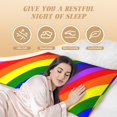 thumbnail image 6 of Long Pillow Cover Pride Rainbow Flag Pattern Cushion Body Pillow Case Rectangle Decorative Throw Printed Pillowcase 20 X 60 Inch, 6 of 6