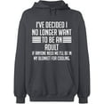 thumbnail image 2 of OXI Hoodie Sweatshirt - My Blonket For Cooling, Basic Casual Hoodie for Men's and Women Fleece Hoodie Long Sleeve - Charcoal 2X-Large, 2 of 3