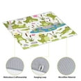 thumbnail image 4 of Naloa Cartoon Frogs Dish Drying Mat for Kitchen Counter, Heat Resistant Drainer Mats, Absorbent Draining Mat,Dish Rack Pad,16"x18", 4 of 8