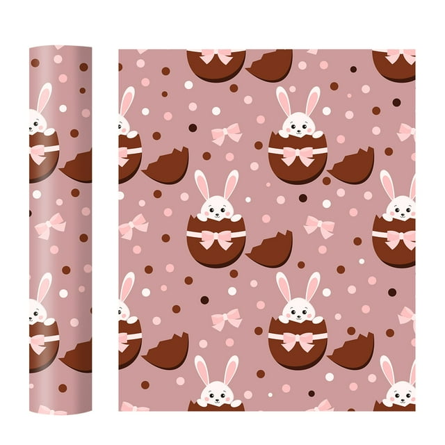 Happy Easter Day Heat Transfer Vinyl HTV Iron On Vinyl Bundle Bundle Suitable For Shirts Patterns