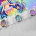 thumbnail image 5 of Feelyou Magic Mermaid Princess Black Out Curtains, Dreamy Ocean Sealife Curtains Pack of 2 (42x63 Each), Teens Kids Boys Girls Bedroom Curtains, Blackout Curtains Bedroom Decor, 5 of 7
