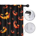 thumbnail image 4 of Blackout Kids Curtains,Black Halloween Pumpkin Faces Childrens Insulated Curtains Set Of 2,Bedroom Essentials,Toddler Room Decor 42"x54", 4 of 5