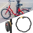 thumbnail image 4 of BIKERSAY Portable Folding Bike Lock by BIKERSAY - Keyed Security with Reflective Mounting Bracket for Bicycles, Motorcycles, and E-Bikes - BK012B Model, Strong Alloy Steel for Enhanced Theft, 4 of 6