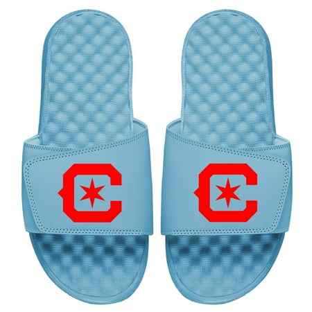 

Men s ISlide Light Blue Chicago Fire Secondary Logo Slide Sandals