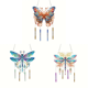 thumbnail image 1 of (YQ012) Doble Cara Carillón Viento Con Pintura Diamantes Interesantes Diamantes Punteados E Impresión Alta en Ambos Lados Mariposa, 1 of 7