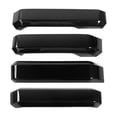 thumbnail image 3 of 4x Cubiertas De Manijas De Puertas Interiores Patrón De Fibra De Carbono Duradero Para Ford F150, 3 of 7
