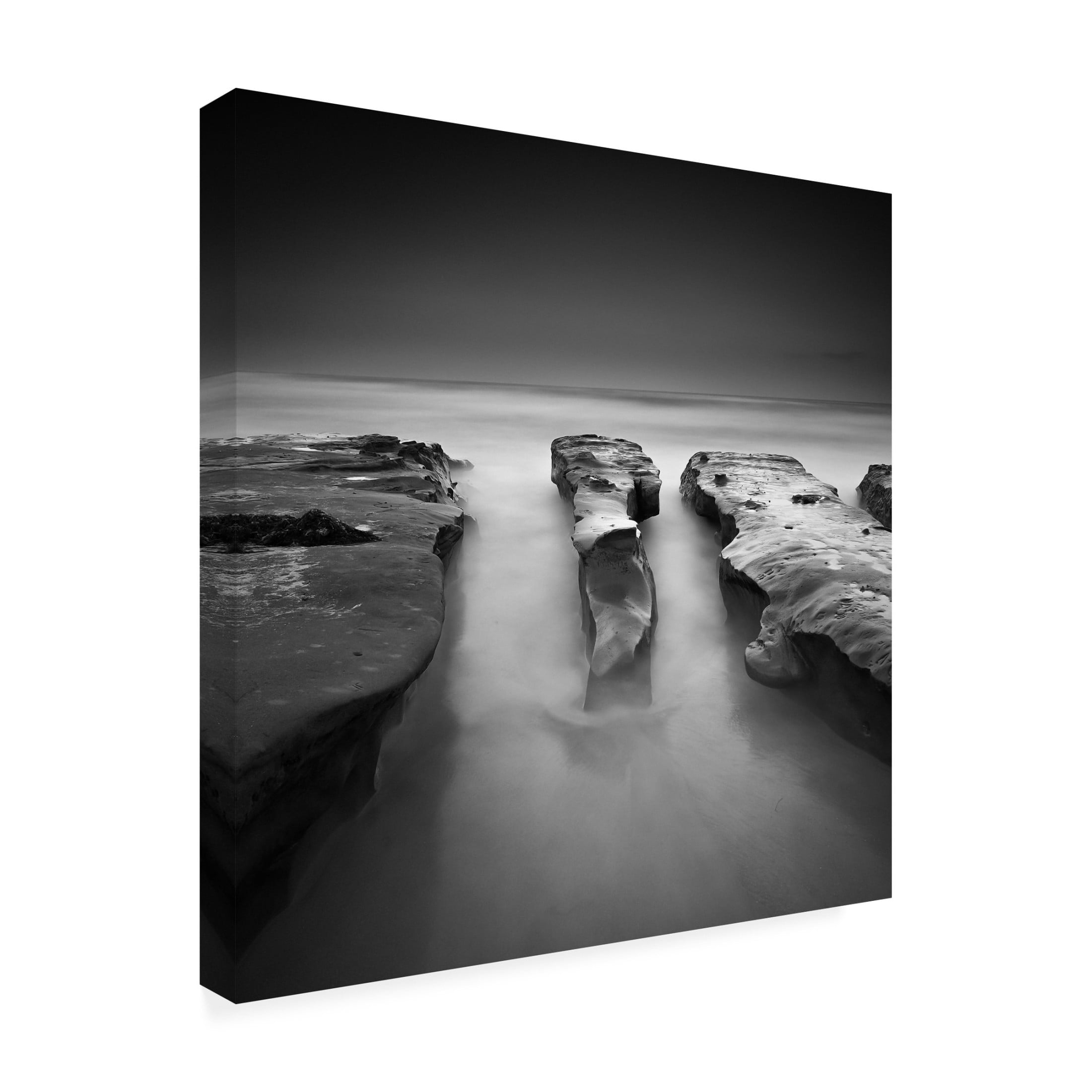 Canvas Wall Art - Yi Fan 'Isolated' Wall Art for Living Room, Bedroom, or Office Décor by Trademark Fine Art - 18 x 18 Inches