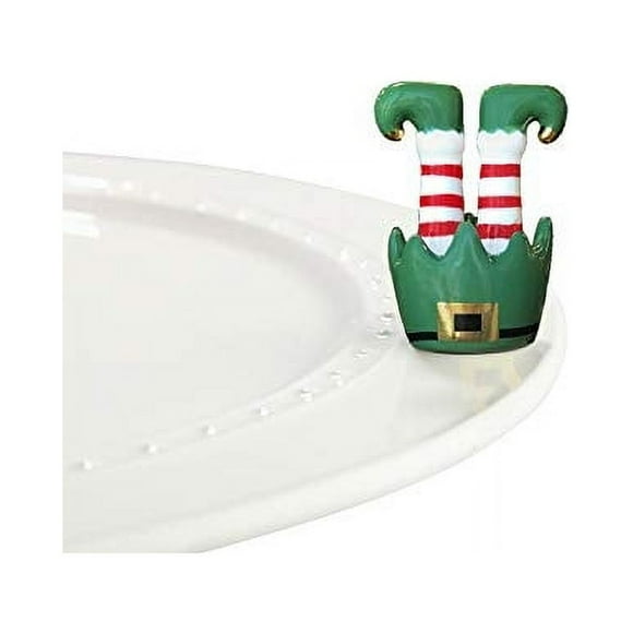 Mini nf nora Fleming Jingle Toes decorativos (pies de elfo) A143