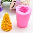 thumbnail image 4 of Árbol de Navidad 3D, árbol de Navidad tridimensional, piña, decoración de pastel de azúcar, molde de silicona para hornear mousse de chocolate, 4 of 4
