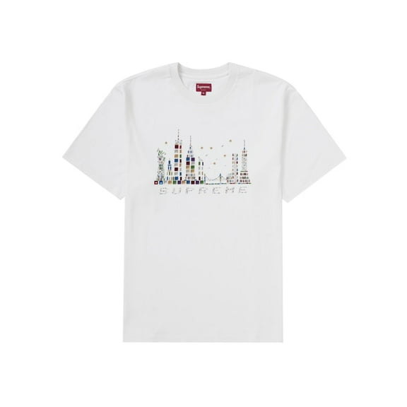 Supreme Men's Skyline S/S Top White, from StockX