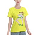 thumbnail image 2 of T-Shirt Basique à Manches Courtes pour Femmes Sailor Moon Makoto Kino, 2 of 6
