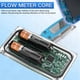 thumbnail image 3 of 4X Medidor de Flujo de Agua de Turbina Digital Pantalla LCD Digital con Contador NPT y Medidor de Flujo de Combustible de GasóLeo con Rosca FNPT (1 Pulgada), 3 of 5