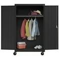 thumbnail image 3 of Sandusky Lee 46"W x 24"D x 78"H Steel Transport Mobile Wardrobe, 3 of 7