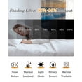 thumbnail image 5 of Sunset Beach Blackout Curtains 45 Inches Long for Bedroom, Spray Ocean Waves Sky Nature Scenery Thermal Insulated Room Darkening Black Out Window Curtain Panels Grommet Drapes for Living Room, 5 of 8