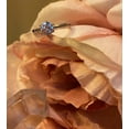thumbnail image 3 of Ivy & Bauble 1 Carat CZ Round Solitaire Engagement Ring in White Gold Plating, Size 5, 3 of 6