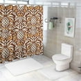 thumbnail image 7 of JRXY Pineapple Summer Decoration Motif Shower Curtain Multiple Sizes White, 7 of 7