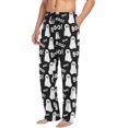 thumbnail image 5 of Top-kevin Ghost Boo Pajama Pants Men's Pajama Bottoms Lounge Sleepwear PJs Casual Sleep Pants, 5 of 11