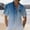 Blue, variant on YANGXINX Mens Short Sleeve Shirts 2026 Summer Hawaiian Tropical Tree Gradient Print Button Down Tops Casual Beach Vacation Loose Fit Shirt