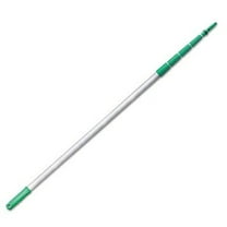 Unger, UNGTF900, TelePlus 5-section Modular Extension Pole, 1 Each, Green,Silver