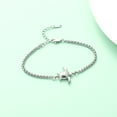 thumbnail image 4 of Cusotmize 20-24cm Adjustable Sea Turtle Urn Locket Funeral Urn Bracelet for Pet Human Ashes Holder Stainless Steel Chain Link Women's Bracelet Cremation Jewellery Urn Bracelet for Ashes, 4 of 6