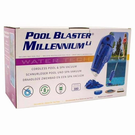 Pool Blaster 8304800 Pool Vacuum Millennium Li 7.5" H X 10.5" W X 23.5" L Blue