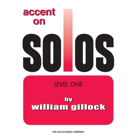 Accent on Solos, Level One (Paperback)