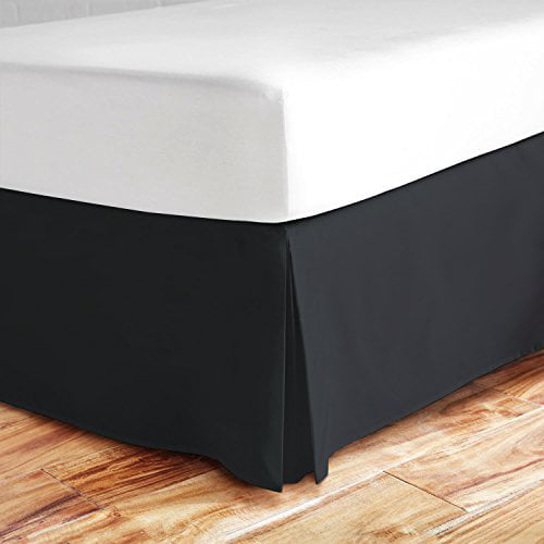 Details about   Solid color Bed Skirt Fitted Sheet Bedspread Dust Ruffle Drop Cover 16 Color 