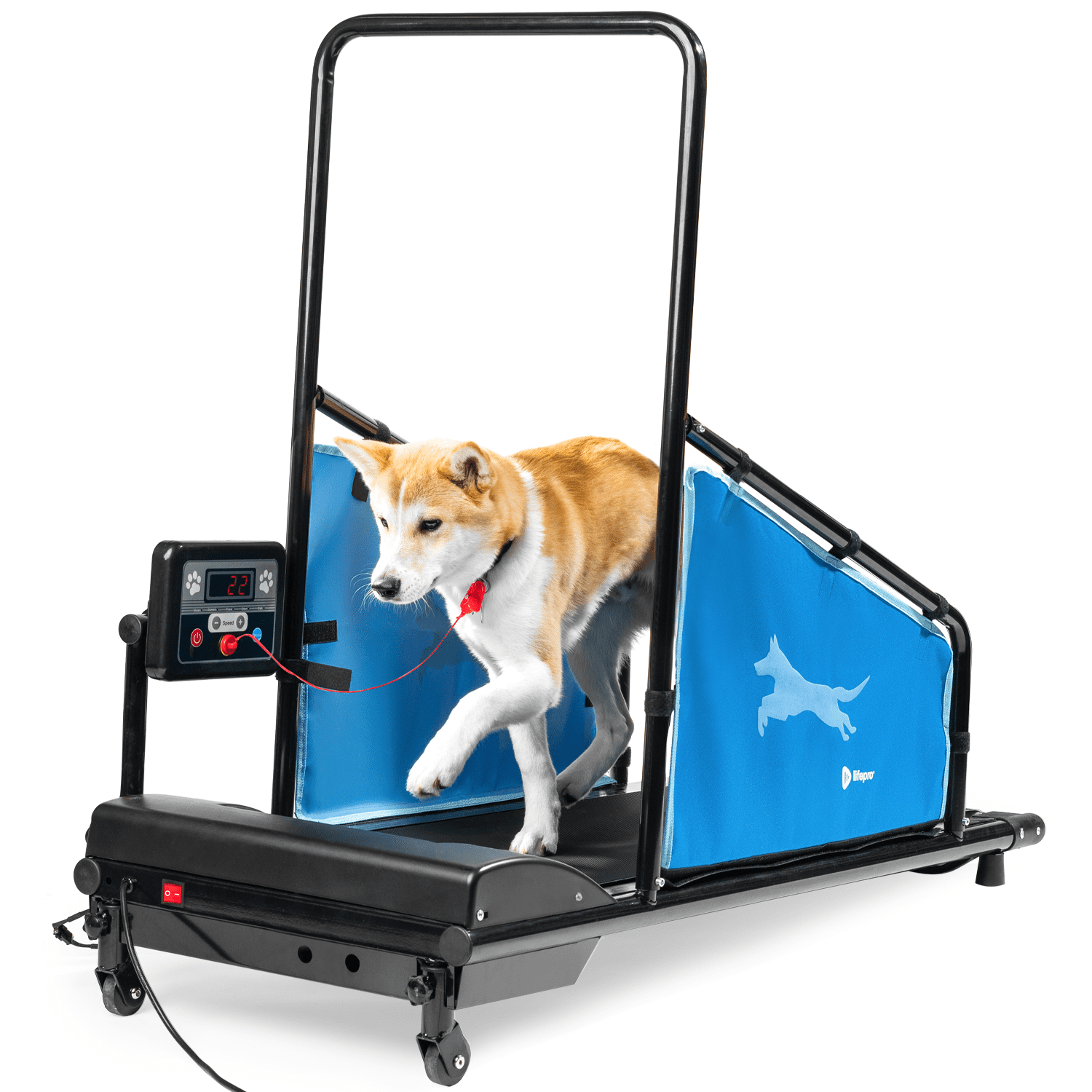 Folding Pet Treadmill Machine Home Dogs Pet Exercise Equipment Remote 