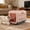 Pink, variant on Airline Approved Collapsible Pet Carrier, 20x12.6x15in Portable Foldable Dog Cat Travel Crate, Hard-Sided Kennel for Car Ride Vet Visit, Green