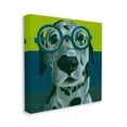 thumbnail image 2 of Stupell Industries Funny Dalmatian Dog Eyeglasses Animals & Insects Painting Gallery Wrapped Canvas Print Wall Art, 2 of 5