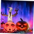 thumbnail image 4 of Farol inflable con forma de calabaza con forma de fantasma, Alasum, decoración de Halloween, 4 of 9