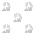 thumbnail image 2 of Youkk 4pcs/set Quilting Ruler Template Tailor Binding Sewing Piecing Style A 5Set, 2 of 6