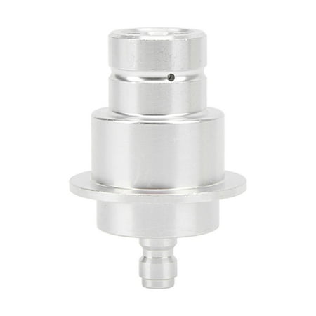 CO2 Aluminum Alloy 0.3in Quick Disconnection Wear Resistant High Hardness Soda Machine Connector Silver