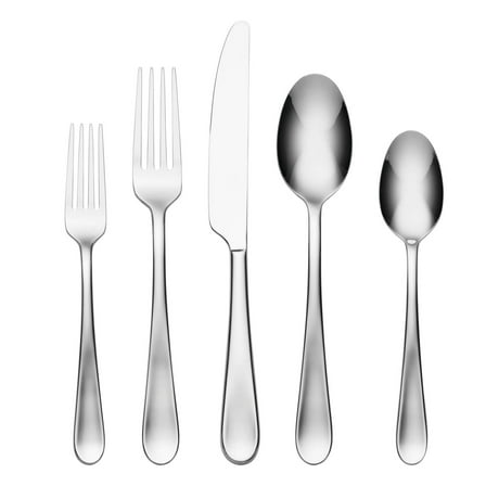 Oneida Grant 20-Piece Mirror 18/0 Stainless Steel Flatware Set (Service for 4)