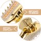 thumbnail image 3 of UPGRATOR 3Ud Pinzas Para De Plástico Dorado Con Y Cierre Seguro Para Uso Diario, 3 of 6