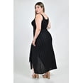 thumbnail image 3 of Falda asimetrica con broche Roman Fashion /Tallas Extras, 7067 (Negro) negro 42, 3 of 6