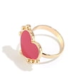 thumbnail image 5 of Gold Plated Heart Ring for Women Dripping with Love Beads, Romantic and Elegant Design, Perfect Gift for Her, 5 of 6