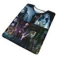 thumbnail image 3 of Corpse Bride Shirt 3d Printed T Shirt Crewneck Short Sleeve Top Tees For Mens, 3 of 8