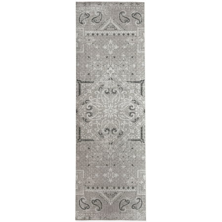 

Manu Grey Kitchen Mat by Kavka Designs