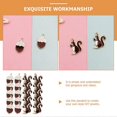 thumbnail image 2 of Squirrel Jewelry Pendant Charms for Bracelet Decoration Metal Multi Color Perfect for Arts and Crafts Projects 20Pcs Set, 2 of 4