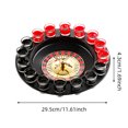 thumbnail image 3 of Turntable Roulette Prop Ktv Drinking Prop Party Shot Roulette Reusable Roulette Wheel Roulette Wheel Board Gathering Roulette Board Roulette Wheel Prop Party Supply, 3 of 7