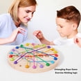 thumbnail image 4 of Rope Untangling Game, Twisted Endless Fun Interactive Rope Puzzle Game  for Toddlers, 4 of 7