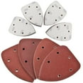 thumbnail image 4 of 10 Pcs 140*90mm 5 Holes Sandpaper Triangle Sand Discs Pads Power Polishing Tool, 4 of 6