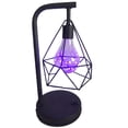 thumbnail image 1 of ZAXARRA Lampe de Table LED Créative en Forme de Diamant avec Ampoule Globe, 1 of 2