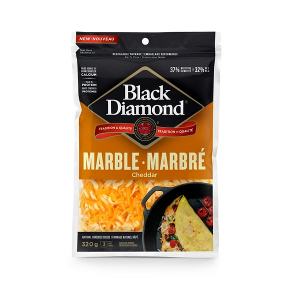 Fromage Marbre Rape Black Diamond 320 g